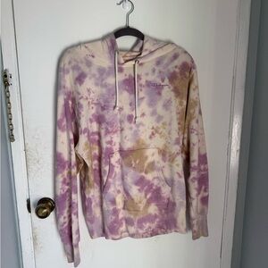 Champion Purple Tie-Dye Hoodie